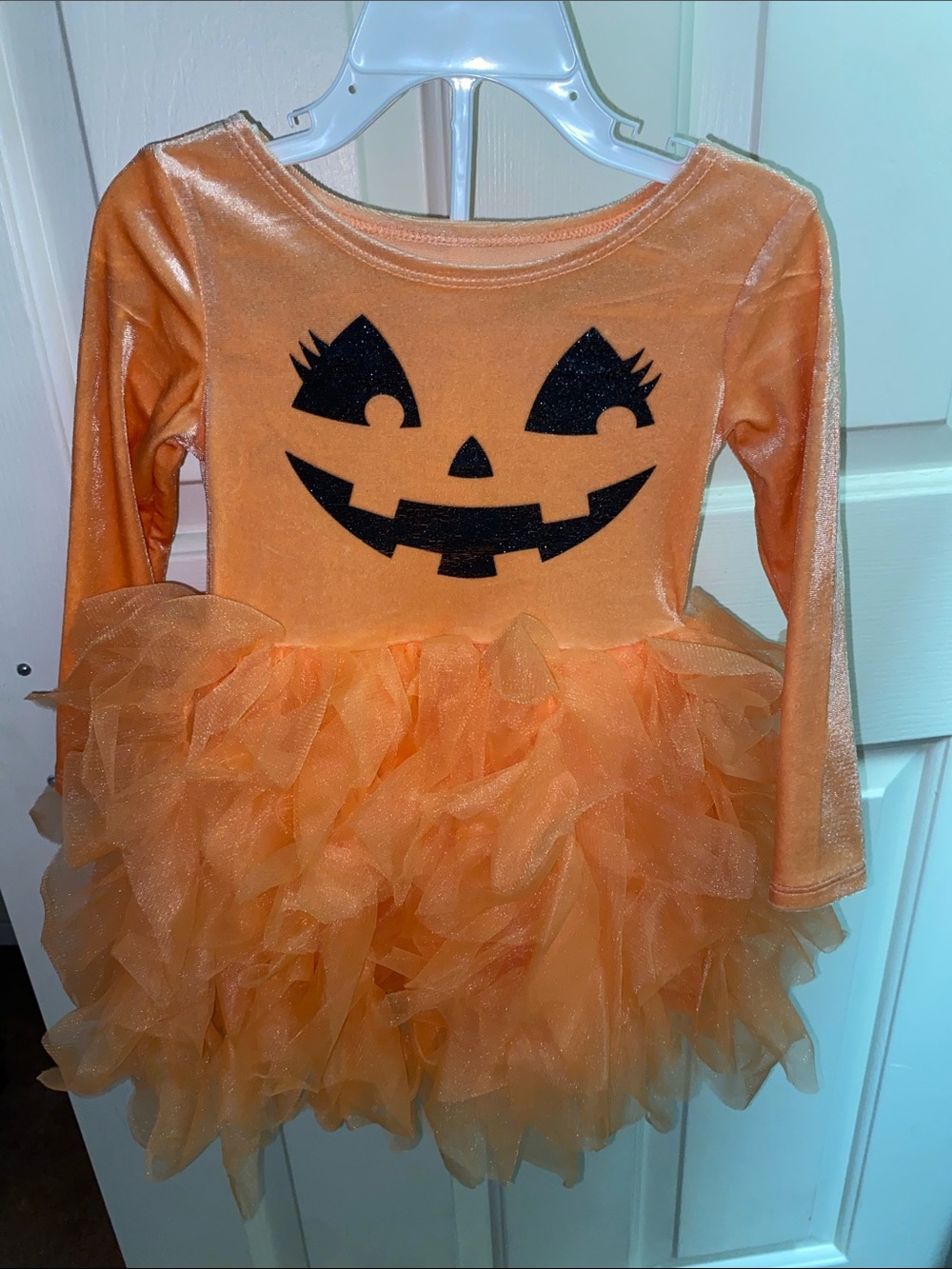 MAD Engine Orange Pumpkin Tutu Dress Costume